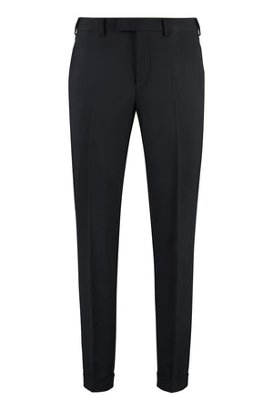 Virgin wool tailored trousers-0